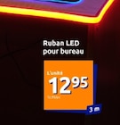 Ruban led pour bureau en promo chez Action Châlons-en-Champagne à 12,95 €