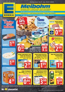 EDEKA Prospekt der Woche "Top Angebote" Seite 1, 13.01.2025 bis 18.01.2025 für Bargstedt Aktueller EDEKA Prospekt "Top Angebote" Seite 1 von 24 Seiten für Bargstedt