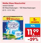 Aktuelles Waschmittel Angebot bei Netto Marken-Discount in Ingolstadt ab 11,99 €