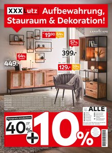 Regal im XXXLutz Möbelhäuser Prospekt "Aufbewahrung; Stauraum & Dekoration!" mit 16 Seiten (Herne)