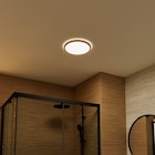 Plafonnier LED salle de bain Lano, D.29 cm 2300 lumens, coloris bois INSPIRE - INSPIRE en promo chez LEROY MERLIN Plafonnier LED salle de bain Lano, D.29 cm 2300 lumens, coloris bois INSPIRE - INSPIRE dans le catalogue LEROY MERLIN