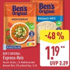 Express-Reis Mediterran im Angebot bei ALDI Nord in Potsdam Express-Reis Mediterran Angebote von Ben's Original bei ALDI Nord Potsdam für 1,19 €