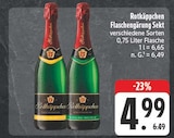 Flaschengärung Sekt im Angebot bei EDEKA in Zwickau Flaschengärung Sekt Angebote von Rotkäppchen bei EDEKA Zwickau für 4,99 €