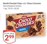 Choclait Chips von Nestlé für 2,99 € bei GLOBUS im Angebot Choclait Chips von Nestlé im aktuellen GLOBUS Prospekt