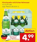 Aktuelles Hirschquelle natürliches Heilwasser Angebot bei Netto Marken-Discount in Freiburg (Breisgau) ab 4,99 €