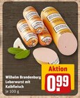 Leberwurst mit Kalbfleisch bei REWE im Gangelt Prospekt für 0,99 €