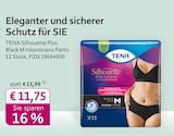 Silhouette Plus Black M Inkontinenz Pants Angebote von tena bei mea - meine apotheke Potsdam für 11,75 €