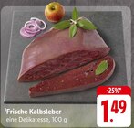 Frische Kalbsleber bei E center im Lautertal Prospekt für 1,49 €