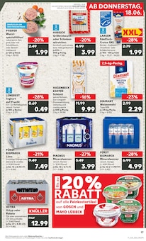Bier im Kaufland Prospekt "Hier bin ich richtig" mit 56 Seiten (Norderstedt)