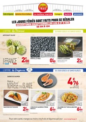 Catalogue Supermarchés Grand Frais en cours à Lavau et alentours, "LES JOURS FÉRIÉS SONT FAITS POUR SE RÉGALER", 4 pages, 29/04/2024 - 12/05/2024