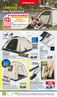 Camping im Lidl Prospekt "LIDL LOHNT SICH" mit 63 Seiten (Regensburg)