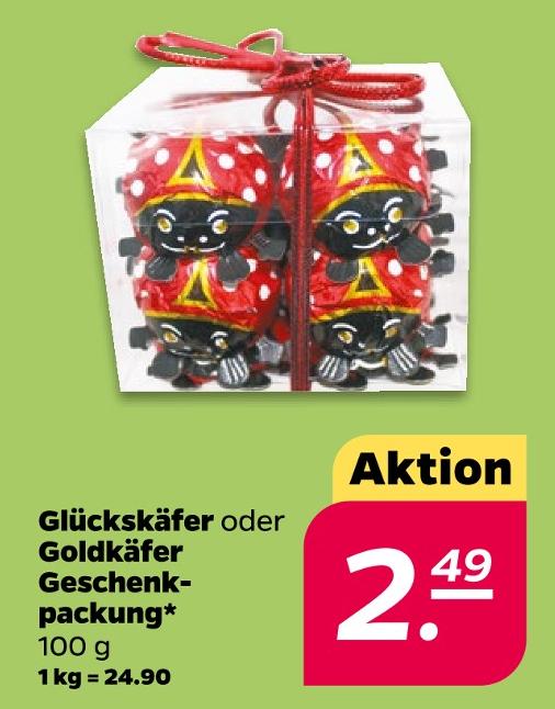 Glückskäfer oder Goldkäfer Geschenkpackung