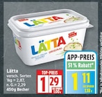Original von Lätta im aktuellen EDEKA Prospekt für 1,11 €