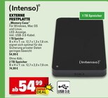 EXTERNE FESTPLATTE im Angebot bei Marktkauf in Filderstadt EXTERNE FESTPLATTE Angebote von Intenso bei Marktkauf Filderstadt für 54,99 €