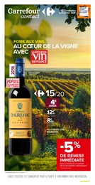 Catalogue Carrefour Proximité du moment, 27/09/2022 - 09/10/2022 Prospectus Carrefour Proximité en cours, "Foire aux vins : au coeur de la vigne", 28 pages