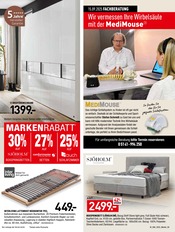 Aktueller Möbel Wallach Prospekt mit Boxspringbett, "NEUERÖFFNUNG UNSERER MARKENWELTEN", Seite 9