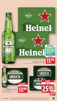 Bier im EDEKA Prospekt "Aktuelle Angebote" mit 48 Seiten (Mannheim)
