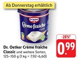 Crème fraîche Classic Angebote von Dr. Oetker bei EDEKA Neunkirchen für 0,99 €
