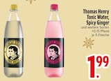 Tonic Water oder Spicy Ginger von Thomas Henry im aktuellen EDEKA Prospekt für 1,99 €