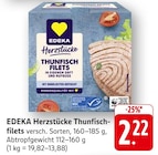 Aktuelles Herzstücke Thunfischfilets Angebot bei E center in Freiburg (Breisgau) ab 2,22 €