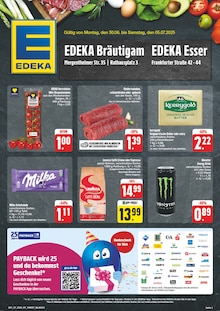 Aktueller EDEKA Prospekt "Wir lieben Lebensmittel!" Seite 1 von 8 Seiten für Würzburg