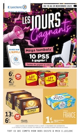 Catalogue E.Leclerc à Breteuil cette semaine, valable du 18/11/2025 au 29/11/2025 Prospectus E.Leclerc à Breteuil, "LES JOURS Gagnants", 24 pages de promos valables du 18/11/2025 au 29/11/2025