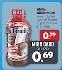 combi Cuxhaven - Müllermilch Angebot im Prospekt Müllermilch bei combi im Cuxhaven Prospekt für 0,69 €