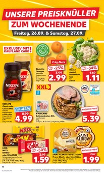 Kaffee im Kaufland Prospekt "Hier bin ich richtig" mit 60 Seiten (Siegburg)