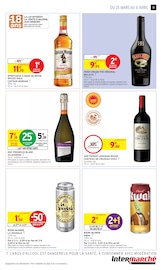 Promos Vin Rouge dans le catalogue "50% REMBOURSÉS EN BONS D'ACHAT SUR LE RAYON ALIMENTATION ET HYGIÈNE BÉBÉ" de Intermarché à la page 11