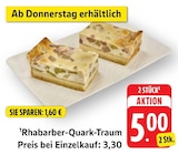 Rhabarber-Quark-Traum Angebote bei EDEKA Mainz für 5,00 €