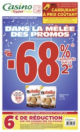 Catalogue Géant Casino à Pontault-Combault "DANS LA MÊLÉE DES PROMOS", 75 pages, 26/09/2023 - 08/10/2023 Prospectus Géant Casino à Pontault-Combault "DANS LA MÊLÉE DES PROMOS", 75 pages, 26/09/2023 - 08/10/2023