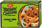 Green Cuisine Vegane Chicken Dinos oder Green Cuisine 15 Gemüsestäbchen Angebote von Iglo bei REWE Leipzig für 2,79 €