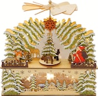 Wreesmann - LED-Pyramide »Winterwald« Angebot im Prospekt LED-Pyramide »Winterwald« bei Wreesmann im Prospekt "" für 14,99 €