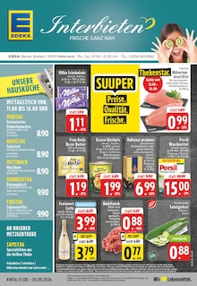 Aktueller EDEKA Prospekt (Weilerswist) EDEKA Prospekt "Aktuelle Angebote" mit Seiten (Weilerswist)