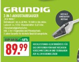 Aktuelle Staubsauger Angebote bei Marktkauf in Bergisch Gladbach Aktuelles 2-IN-1-AKKUSTAUBSAUGER Angebot bei Marktkauf in Bergisch Gladbach ab 89,99 €