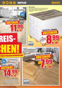 Laminat im aktuellen BARTH wohnstoreXXL Prospekt (Siegen (Universitätsstadt)) Laminat im BARTH wohnstoreXXL Prospekt "TIEFPREISWOCHEN!" mit 16 Seiten (Siegen (Universitätsstadt))