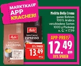 BellaCrema La Crema im Angebot bei Marktkauf in Coburg BellaCrema La Crema Angebote von Melitta bei Marktkauf Coburg für 12,49 €