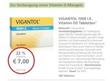 1000 I.E. Vitamin D3 Tabletten bei LINDA im Müllheim Prospekt für 7,00 €