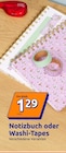 Notizbuch oder Washi-Tapes bei Action im Lauterbach Prospekt für 1,29 €