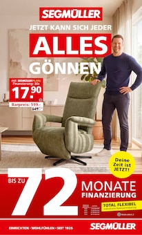 Relaxsessel im Segmüller Prospekt "Jeder kann sich alles gönnen" mit 8 Seiten (Frankfurt (Main))