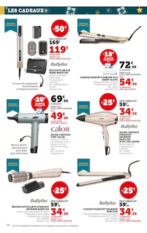 Promotion Babyliss dans le prospectus Hyper U, valable du 12/11/2025 au 30/11/2025 Promo Babyliss dans le catalogue Hyper U du moment à la page 74
