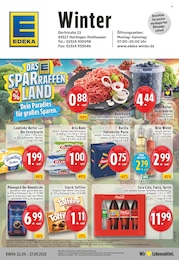 Supermarkt Prospekt von EDEKA Hattingen EDEKA Prospekt: "Aktuelle Angebote", 24 Seiten, 22.09.2025 - 27.09.2025