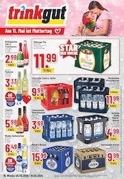 Getränkemarkt Prospekt von Trinkgut Bottrop Trinkgut Prospekt: "Aktuelle Angebote", 6 Seiten, 05.05.2025 - 10.05.2025