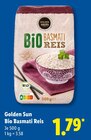 Bio Basmati Reis von Golden Sun für 1,79 € bei Lidl im Angebot Bio Basmati Reis von Golden Sun im aktuellen Lidl Prospekt