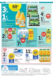 Offre Jus D'orange dans le catalogue E.Leclerc du moment à la page 8