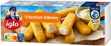 13 Backfisch-Stäbchen oder 15 Fischstäbchen Angebote von iglo bei REWE Laatzen