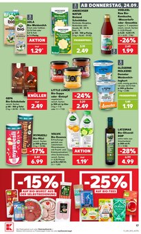 Volvic im Kaufland Prospekt "Hier bin ich richtig" mit 75 Seiten (Raguhn-Jeßnitz)