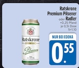 Premium Pilsener im Angebot bei EDEKA in Unterschleißheim Premium Pilsener Angebote von Ratskrone bei EDEKA Unterschleißheim für 0,55 €