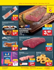 Lamm im Netto Marken-Discount Prospekt in Bad Salzuflen Aktueller Netto Marken-Discount Prospekt mit Lamm, "Aktuelle Angebote", Seite 61