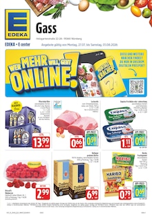 Aktueller EDEKA Prospekt "Wir lieben Lebensmittel!" für Nürnberg Aktueller EDEKA Prospekt für Nürnberg mit Seiten